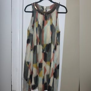 Anthropologie HD Multi Color Dress